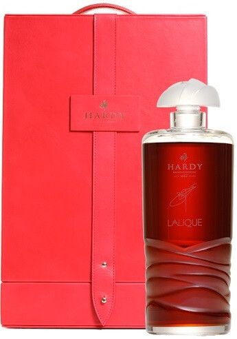 Hardy Privilege Grande Fine Champagne with Lalique crystal decanter in gift box