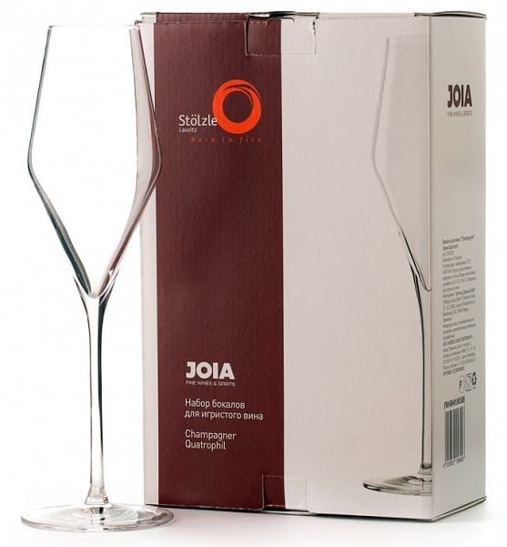 Набор из 2-х бокалов для игристого вина Штольцле Кватрофил 298 мл