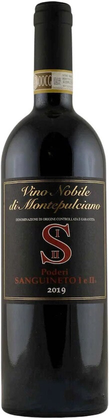 Подери Сангуинето I э II Тоскано Вино Нобиле ди Монтепульчано