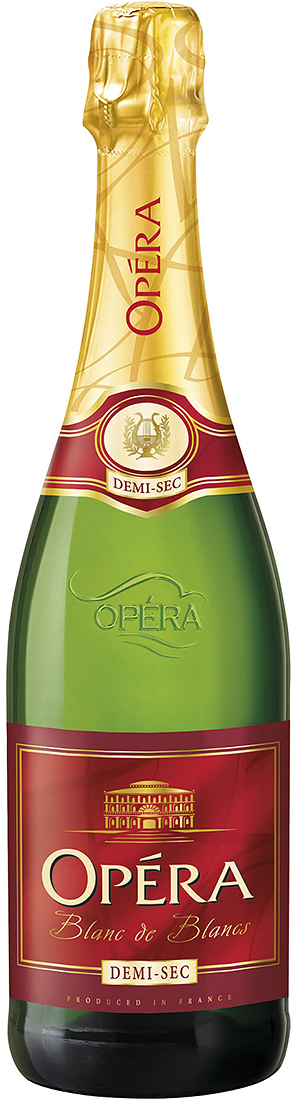 Игристое вино Опера Блан де Блан